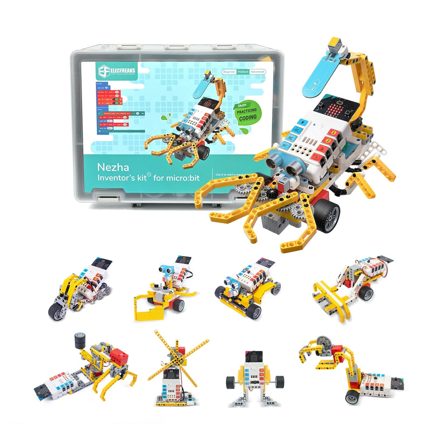 ELECFREAKS NEZHA Inventor's Kit V2 for micro:bit